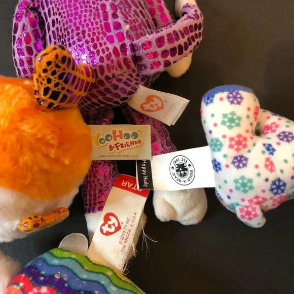 Ty Beanie Babies bundle of 4 - Picture 3 of 3